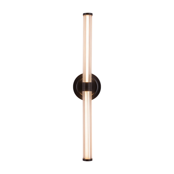 Alora Mood WV509024 Elsie 2-lt 24" Tall LED Vanity Light - Matte Black