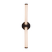 Alora Mood WV509024 Elsie 2-lt 24" Tall LED Vanity Light - Matte Black