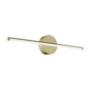 AFX ELZV2402LAJD4 Elizabeth 1-lt 24" LED Vanity - Light Antique Brass