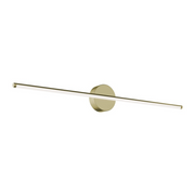 AFX ELZV3602LAJD4 Elizabeth 1-lt 36" LED Vanity - Light Antique Brass