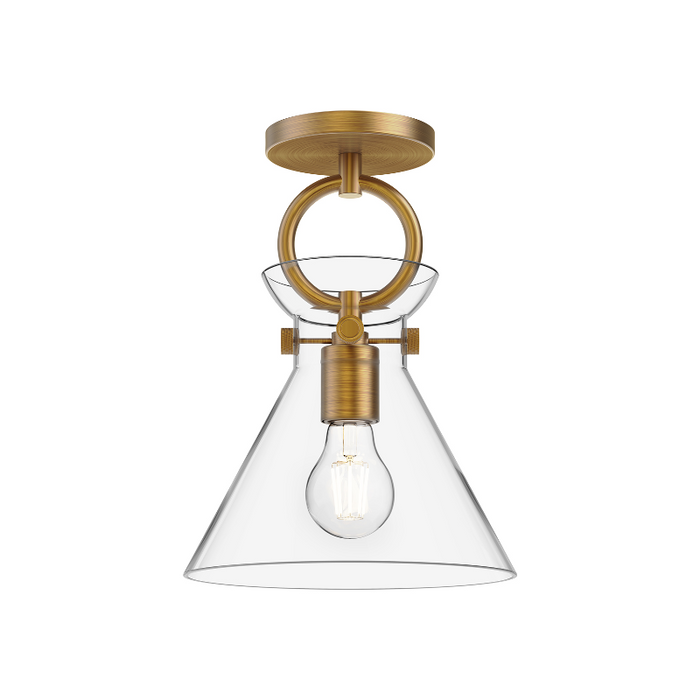 Alora Mood SF412509 Emerson 1-lt 9" Semi Flush Mount