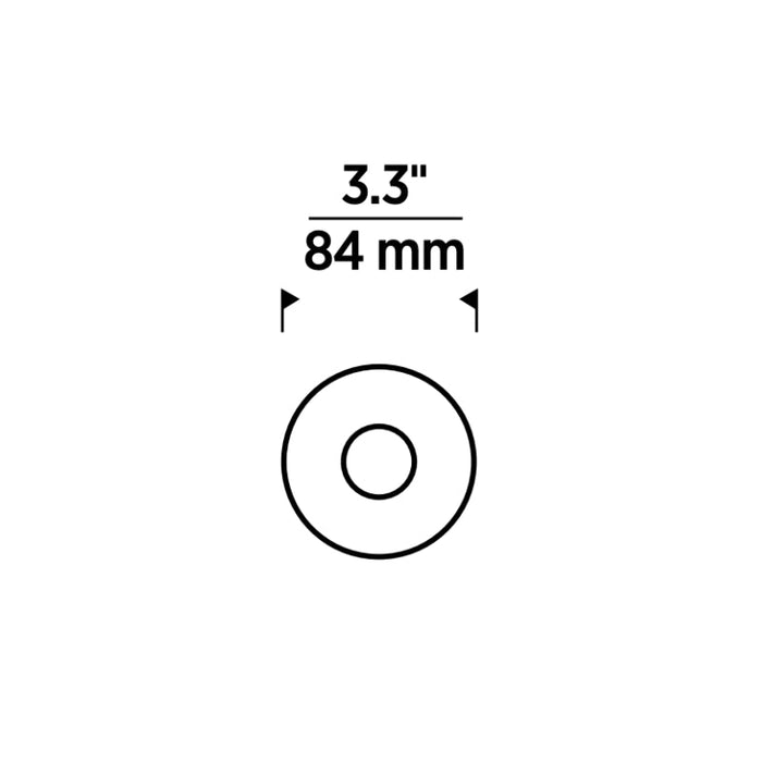 Entra ENCL3RR CL 3" 15W LED Round Flangeless Remodel Downlight