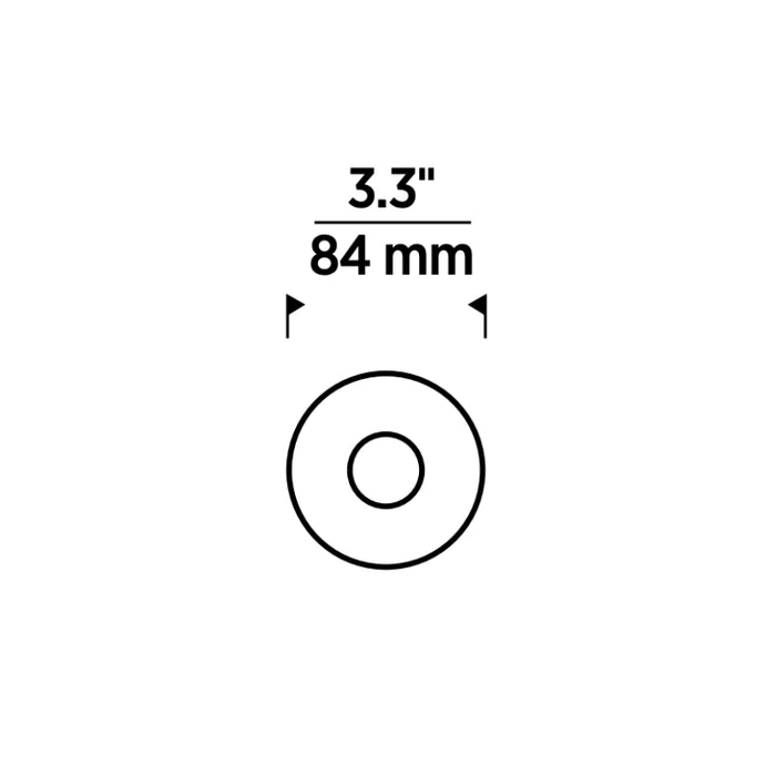 Entra ENCL3RR CL 3" 12W LED Round Flangeless Remodel Downlight