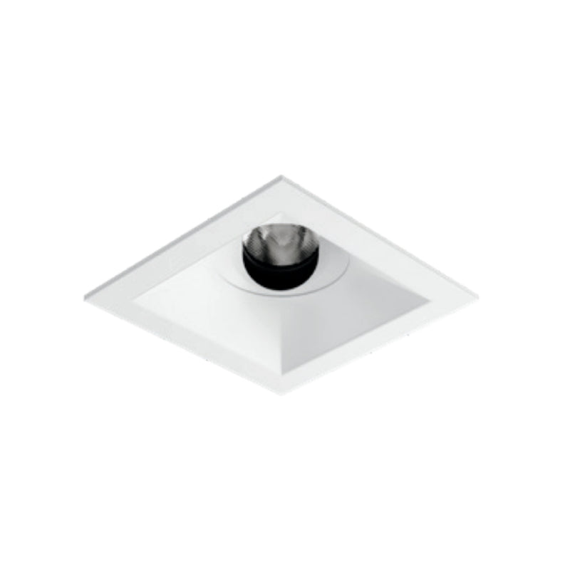 Entra ENCL3SR  CL 3" 12W LED Square Flanged Adjustable Remodel Downlight