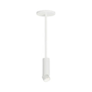 Element ENCY2R ENTRA 2" 8W Adjustable LED Cylinder, Warm Dim, Pendant Mount - White