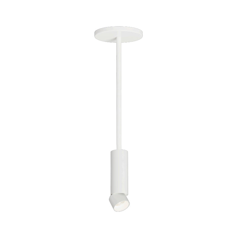 Element ENCY2R ENTRA 2" 8W Adjustable LED Cylinder, Warm Dim, Pendant Mount - White