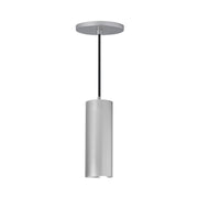 ENTRA 3" 27W Fixed LED Cylinder, Warm Dim, Cord Mount - Brushed Aluminum
