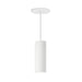 ENTRA 3" 27W Fixed LED Cylinder, Warm Dim, Cord Mount - White