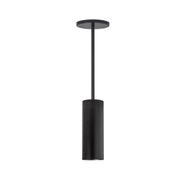 Element ENCY3R ENTRA 3" 27W Fixed LED Cylinder, Warm Dim, Pendant Mount - Black