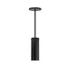 Element ENCY3R ENTRA 3" 27W Fixed LED Cylinder, Warm Dim, Pendant Mount - Black