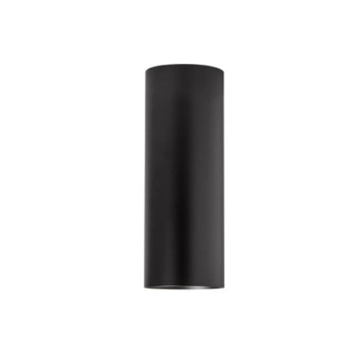 ENTRA 3" 19W Wall Wash LED Cylinder, Warm Dim, Flush Mount - Black