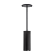 ENTRA 3" 15W Wall Wash LED Cylinder, Warm Dim, Pendant Mount-Black