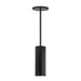 ENTRA 3" 19W Wall Wash LED Cylinder, Warm Dim, Pendant Mount - Black
