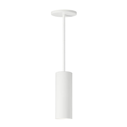 ENTRA 3" 15W Wall Wash LED Cylinder, Pendant Mount - White