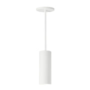 ENTRA 3" 19W Wall Wash LED Cylinder, Warm Dim, Pendant Mount - White