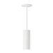 ENTRA 3" 19W Wall Wash LED Cylinder, Warm Dim, Pendant Mount - White