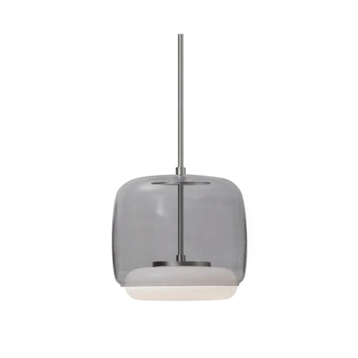 Kuzco PD70610-UNV Enkel 10" LED Pendant, 120-277V - Smoked/Brushed Nickel