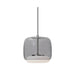 Kuzco PD70610-UNV Enkel 10" LED Pendant, 120-277V - Smoked/Brushed Nickel