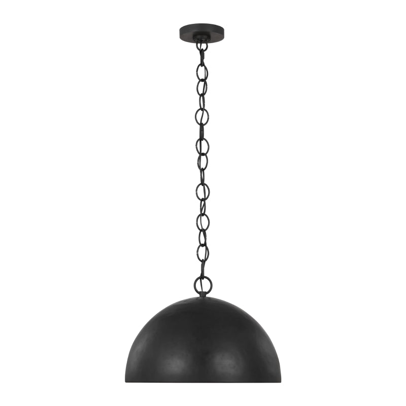 Visual Comfort EP1241 Whare 1-lt 15" Pendant - Aged Iron