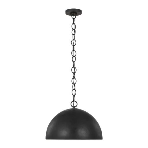 Visual Comfort EP1241 Whare 1-lt 15" Pendant - Aged Iron
