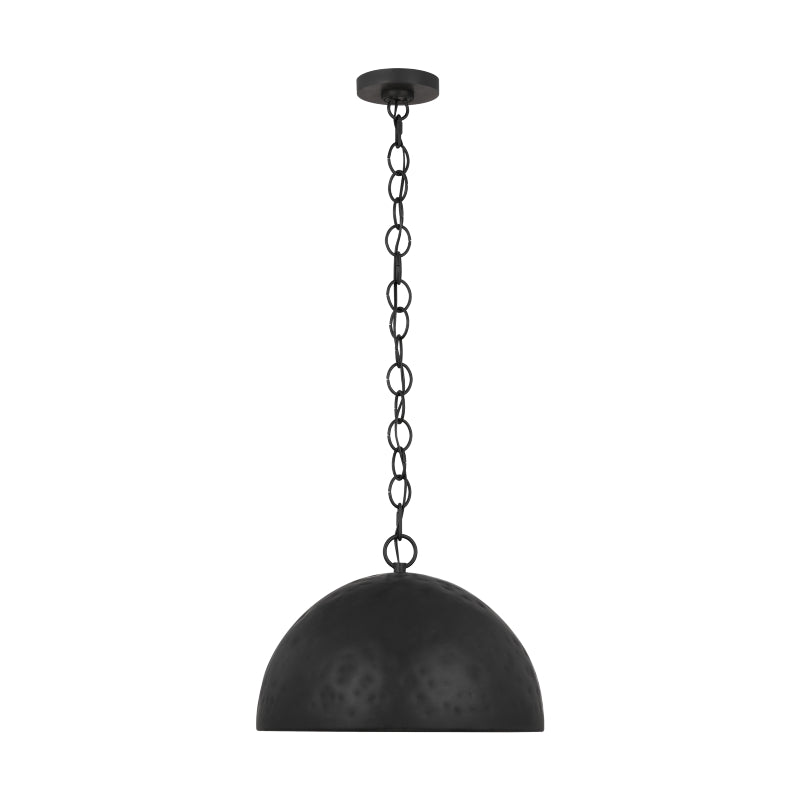 Visual Comfort EP1251 Whare 1-lt 24" Pendant - Aged Iron