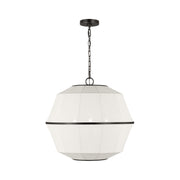 Visual Comfort EP1463 Hikari 3-lt 22" Medium Lantern Pendant - Aged Iron