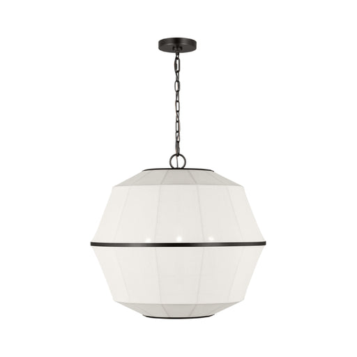Visual Comfort EP1463 Hikari 3-lt 22" Medium Lantern Pendant - Aged Iron