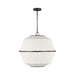 Visual Comfort EP1463 Hikari 3-lt 22" Medium Lantern Pendant - Aged Iron
