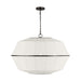 Visual Comfort EP1485 Hikari 5-lt 32" Wide Lantern Pendant - Aged Iron
