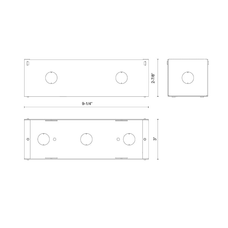 Kuzco ER72410-MBOX Newport 9" LED Step Lights Box