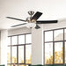 Kuzco CF78752-LKW Erikson 52" Ceiling Fan with LED Light Kit