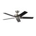 Kuzco CF78752 Erikson 52" Ceiling Fan-Brushed Nickel