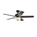 Kuzco CF78752-LKW Erikson 52" Ceiling Fan with LED Light Kit