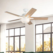 Kuzco CF78752-LKW Erikson 52" Ceiling Fan with LED Light Kit