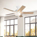 Kuzco CF78752-LKW Erikson 52" Ceiling Fan with LED Light Kit