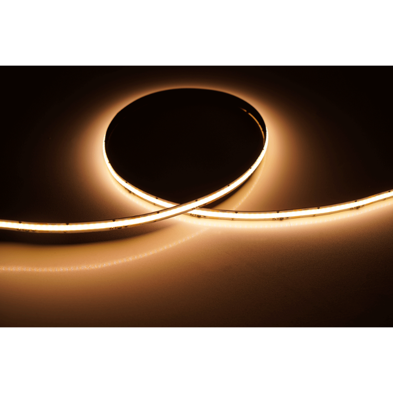 Lotus ES-FSCOBWW COB 16-ft LED Tape Light, 4.6W/ft., 24V, Dim to Warm, IP20 Rated