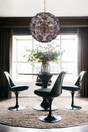 Crystorama ESM-4006-AG Esme 9-lt 23" Pendant - Smoke