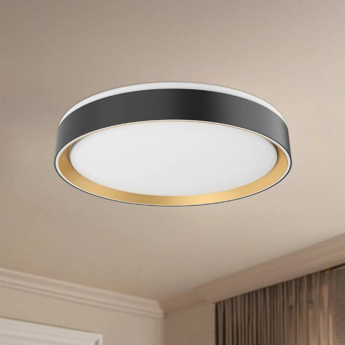 Kuzco FM43916 Essex 1-lt 16" LED Flush Mount, 5CCT Selectable