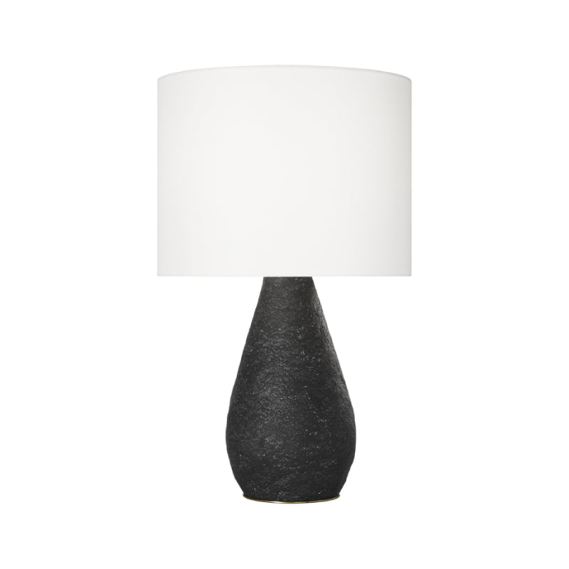 Visual Comfort ET1531 Breccia 1-lt 26" Medium Table Lamp - Black Wash