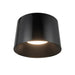 Kuzco FM16512-3WCCT-UNV Etta 1-lt 12" LED Flush Mount, 3CCT Selectable - Jet Black