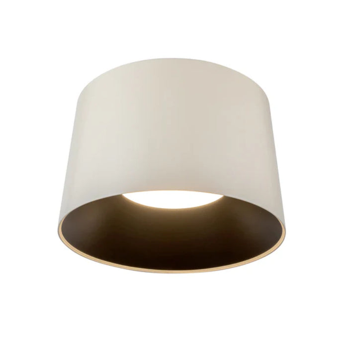 Kuzco FM16512-3WCCT-UNV Etta 1-lt 12" LED Flush Mount, 3CCT Selectable - Pearl White