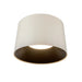 Kuzco FM16512-3WCCT-UNV Etta 1-lt 12" LED Flush Mount, 3CCT Selectable - Pearl White