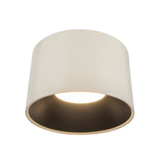 Kuzco FM16520-3WCCT-UNV Etta 1-lt 20" LED Flush Mount, 3CCT Selectable - Pearl White