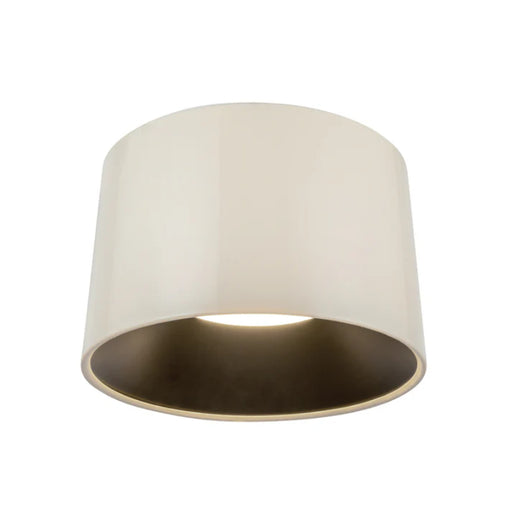 Kuzco FM16520-3WCCT-UNV Etta 1-lt 20" LED Flush Mount, 3CCT Selectable - Pearl White