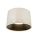 Kuzco FM16520-3WCCT-UNV Etta 1-lt 20" LED Flush Mount, 3CCT Selectable - Pearl White
