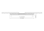 Eurofase 47520 Artemis 1-lt 15" LED Flush Mount, 5CCT Selectable