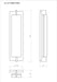 Eurofase 48961 Tribek 1-lt 21" Tall LED Outdoor Wall Sconce