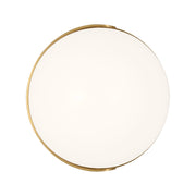 Visual Comfort EV1021-L1 Syrie 1-lt 5" LED Bath Vanity Sconce - Burnished Brass
