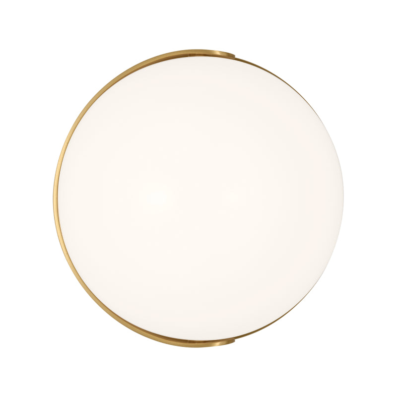 Visual Comfort EV1021-L1 Syrie 1-lt 5" LED Bath Vanity Sconce - Burnished Brass