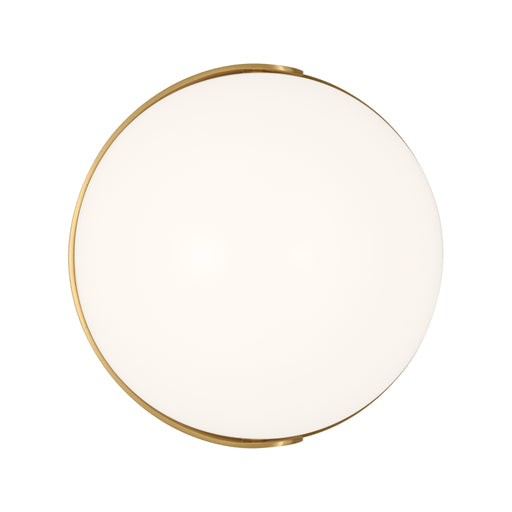 Visual Comfort EV1021-L1 Syrie 1-lt 5" LED Bath Vanity Sconce - Burnished Brass